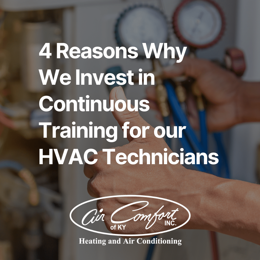 Continuous Training for our HVAC Technicians