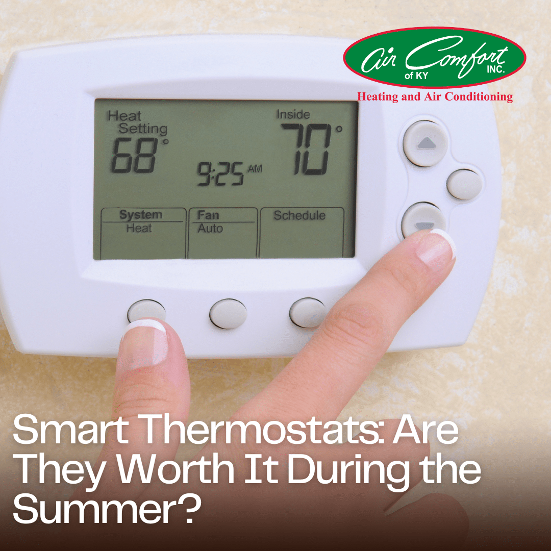 Smart thermostats